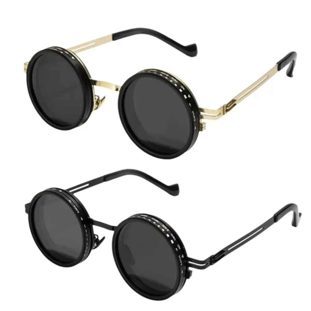 Neue ND2-400 verstellbare Dimmbrille 9-stufige UV400-Sonnenbrille ND-Filter mit Brillenetui Brillen im Freien