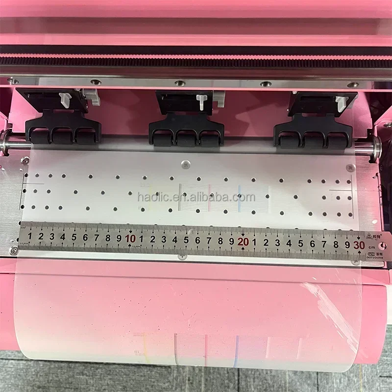 Wholesale Factory Direct Sales Pink A3 Size Small DTF Printer XP 600 Head Pet Film T-shirt Printing Textile Machine  DTF Printer