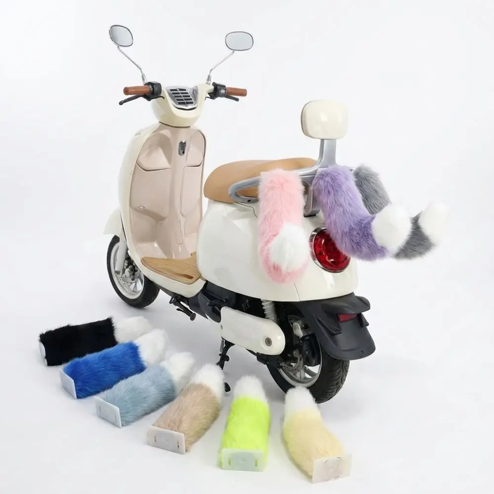 

Пушистый электрический хвост для велосипеда с дистанционным управлением, перезаряжаемый, реалистичный, подвижный, универсальный, самоклеящийся