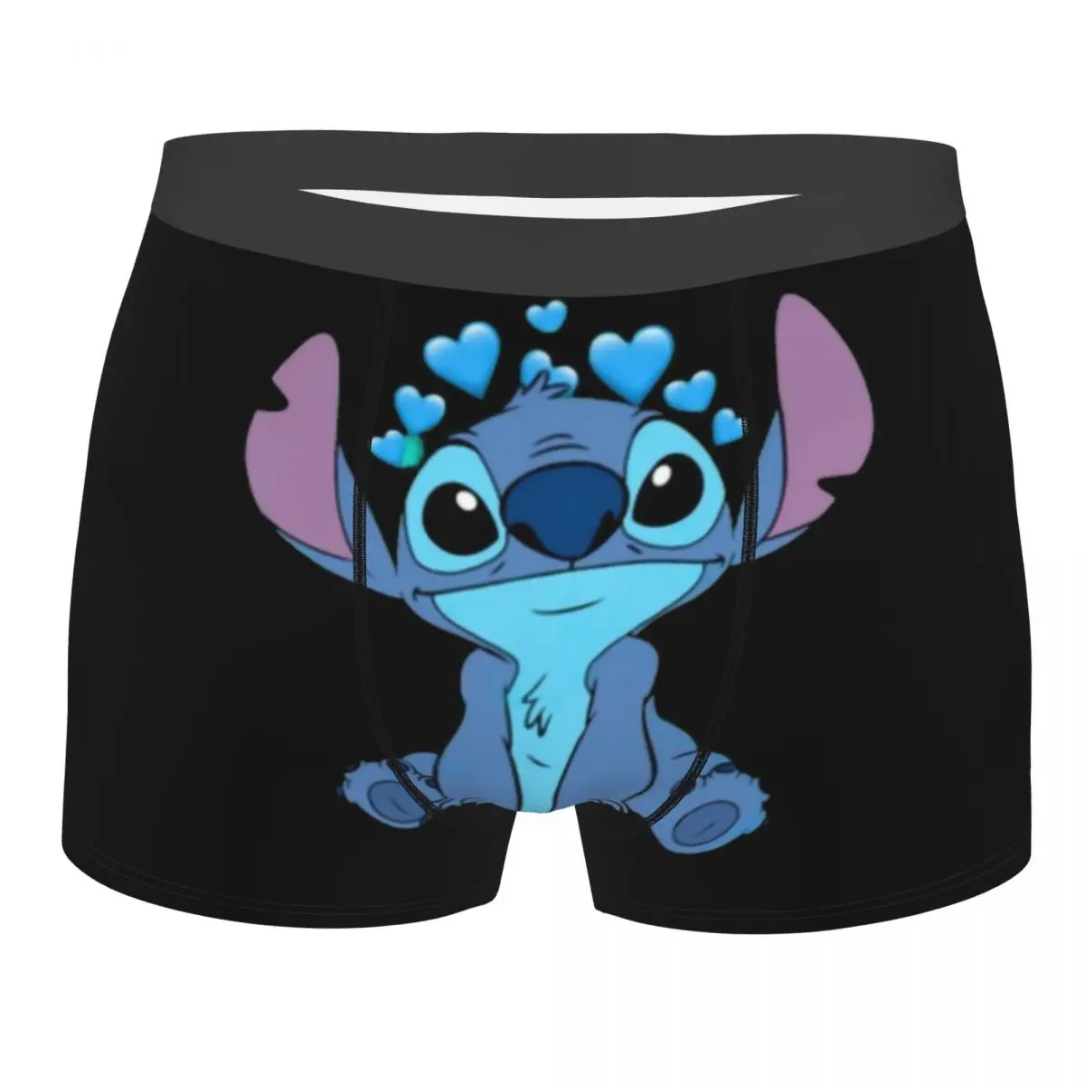 

Male Cool Animation Stitch Underwear Boxer Briefs Men Stretch Shorts Underpants
