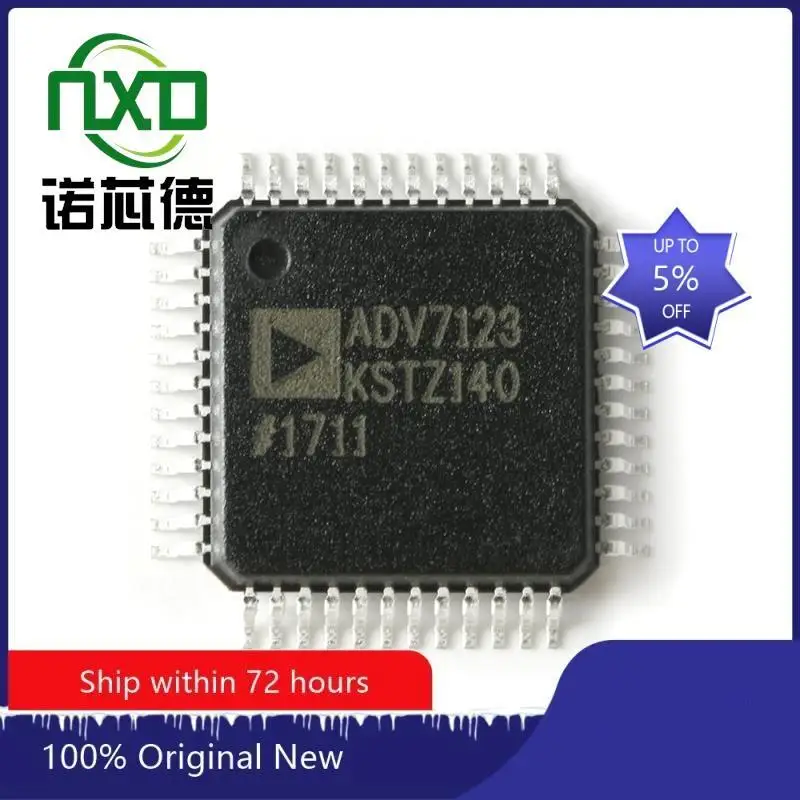 10PCS/LOT  ADV7123KSTZ140 ADV7123KSTZ140-RL LQFP48 Digital to analog conversion chip DAC Brand new original