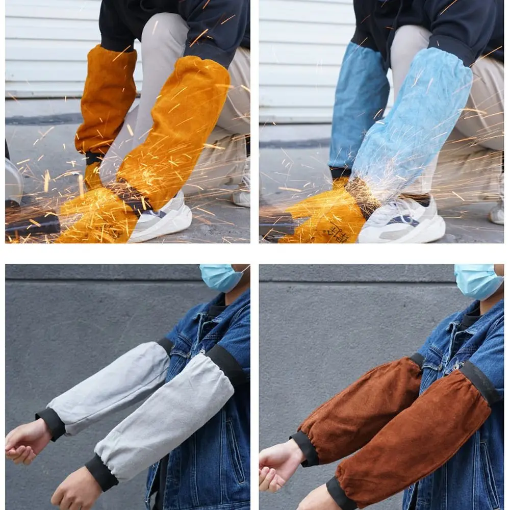 

Non-stick Liner Electric Welding Sleeves Breathable Anti-scalding Welding Arm Protector Thickened Wear-resistant