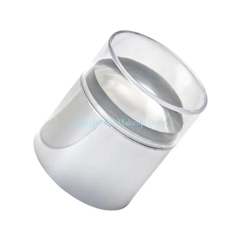 28TA 실리콘 네일 스탬프 스탬퍼 도구 네일 아트를위한 생생한 패턴 복제