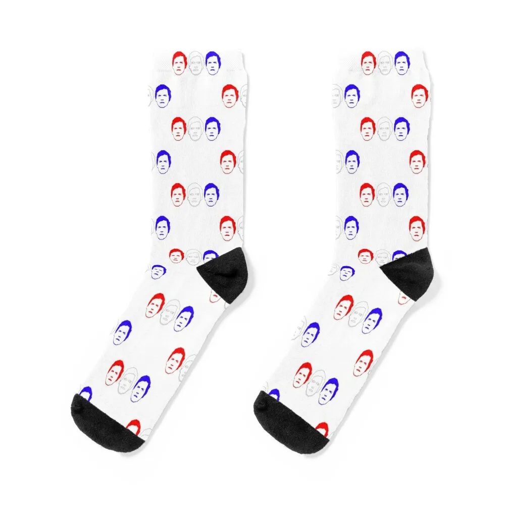 

Tucker Carlson Socks Climbing christmas gifts Men's FASHION Socks Women Men's