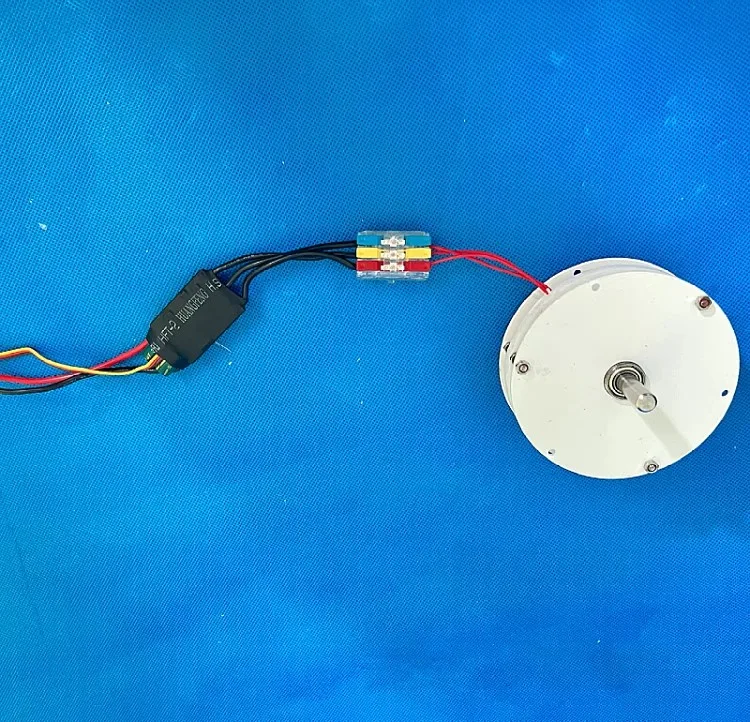 High Efficiency Double Rotor of Micro-disc Type High Torque Coreless Permanent Magnet Brushless Motor