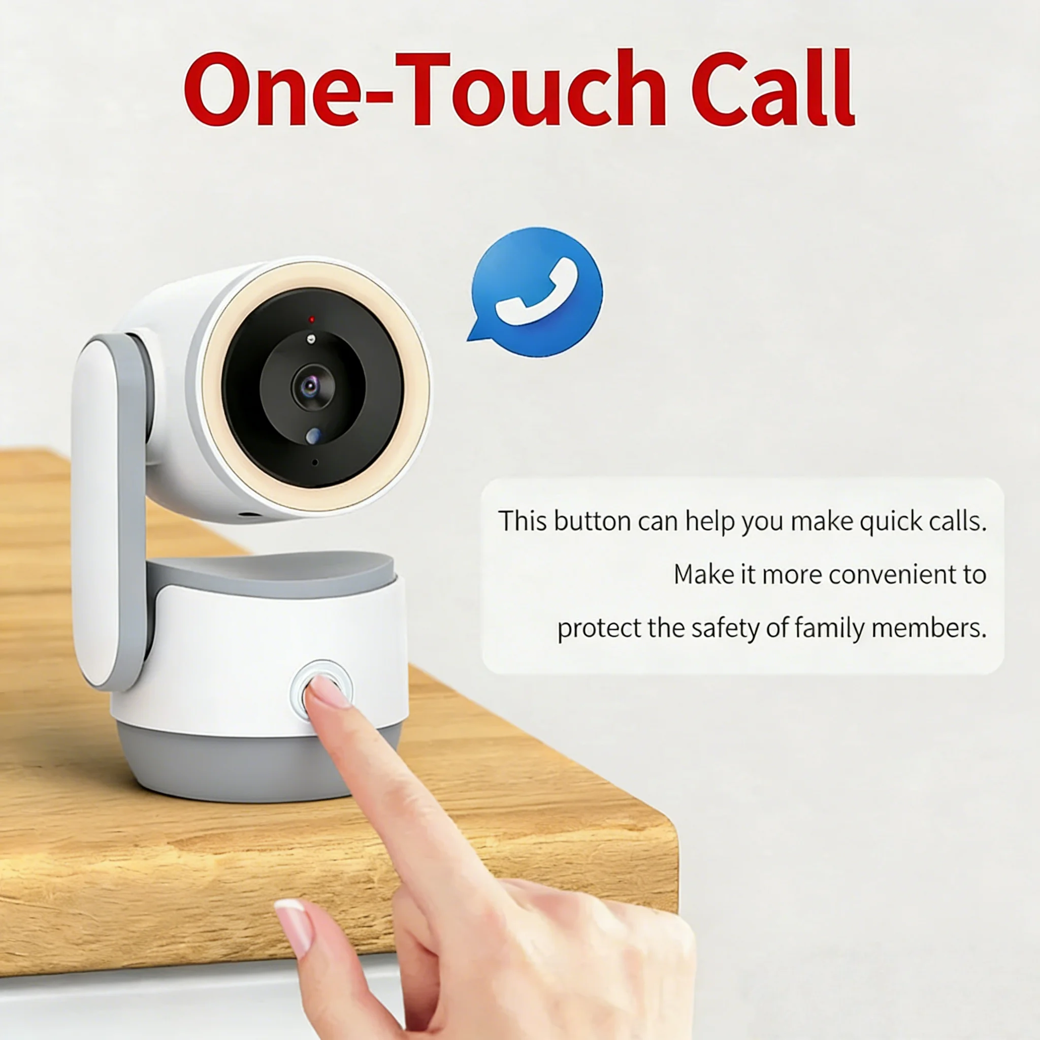 Tuya 5MP One-touch Call Indoor - Smart Home Battery Camera Ezviz recension och pris