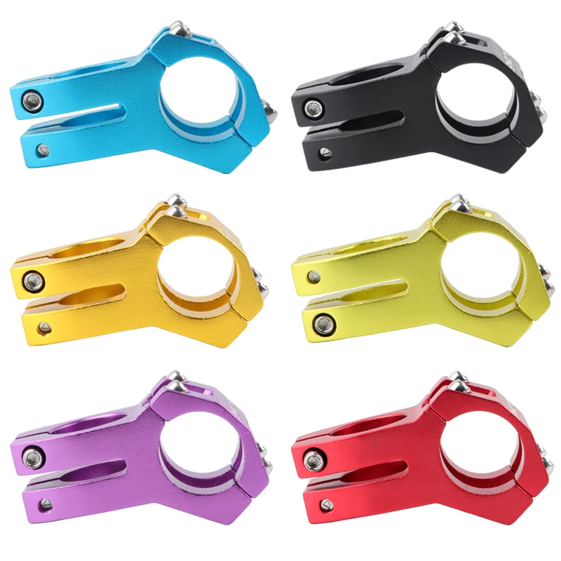 2026 الجبلية الجذعية 45 مللي متر دراجة هوائية جبلية المقود الناهض 31.8 قوة قصيرة دراجة جسر مقبض الأنابيب الحلق مسبقا الدراجات الإنحدار #3