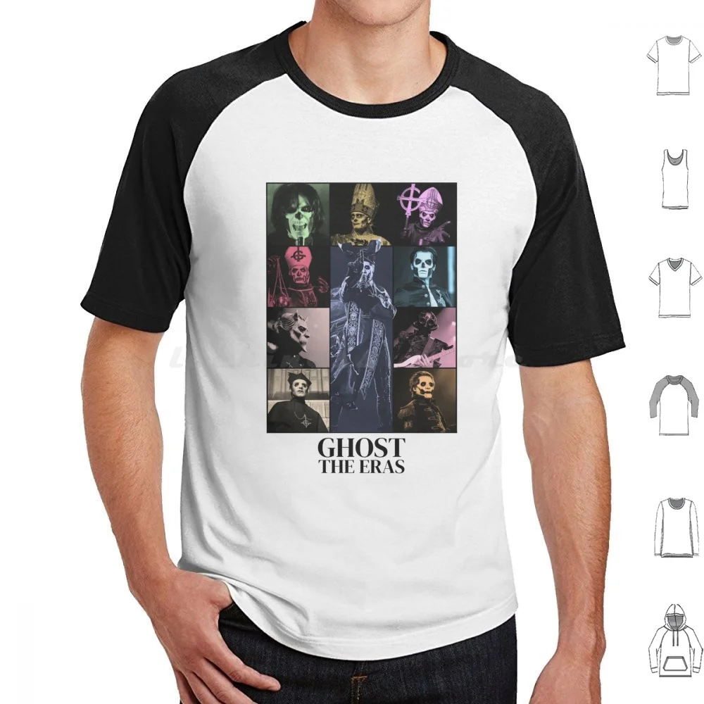 Ghost Eras Hoodies Long Sleeve Ghost Ghost Band Cardinal Copia Metal Metal Band Band Music Death Metal Satan Mary On A