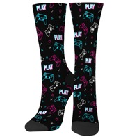 Happy Game Machine Men's Socks Harajuku Retro Hip-Hop Women's Socks Novelty Funny Crazy Socks Gift Street Trend Fitness Cycling