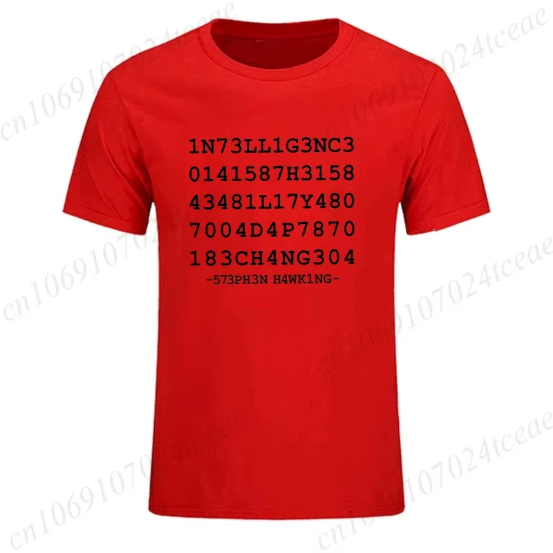 T-Shirt for Men Women,Round Neck Short Sleeve Tee Shirts, Funny Science Geek Printed T-Shirts for Men & Women Clothing Tops