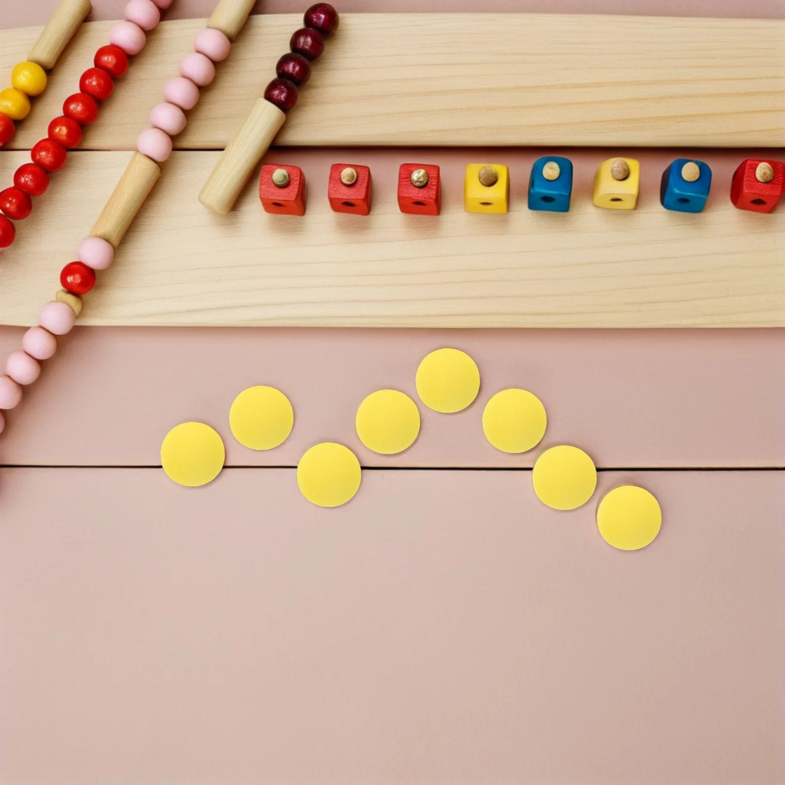 100 szt. Miękkie kulki piankowe 3 cm Lekkie kulki Eva do łatek, karnewalowych gier klasowych, zamienne pociski