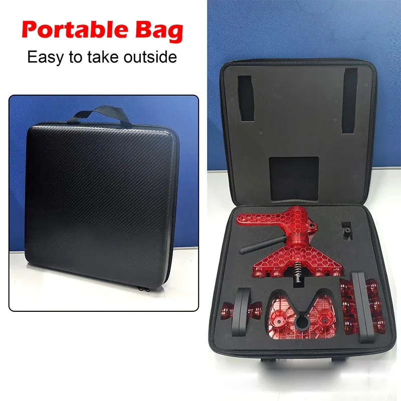 PDR500 Paintless Dent Repair Puller Tool Kit Portable Manual Panel Beating Kit Body Pull Tool Professional Automotive Repair Too