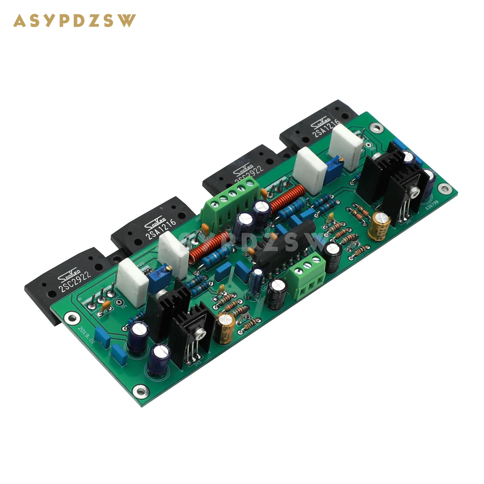 

Assembled UPC2581V Stereo 2SA12161/2SC2922 Power amplifier Finished board 150W+150W