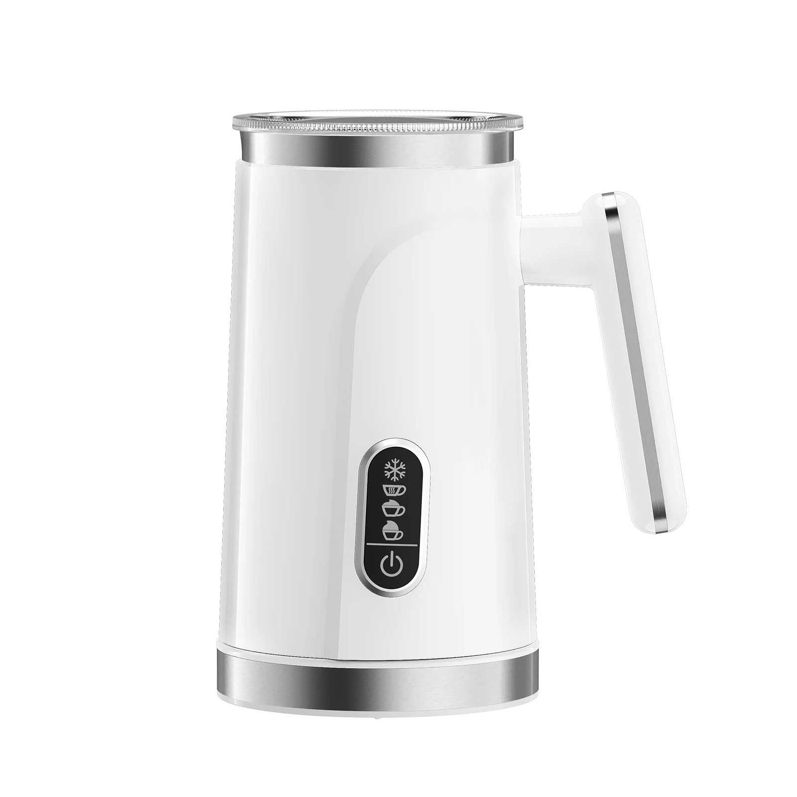 BioloMix 4-in-1 Automatische Melkopschuimer en -verwarmer voor Latte, Melkschuim, Warme Chocolade, Cappuccino