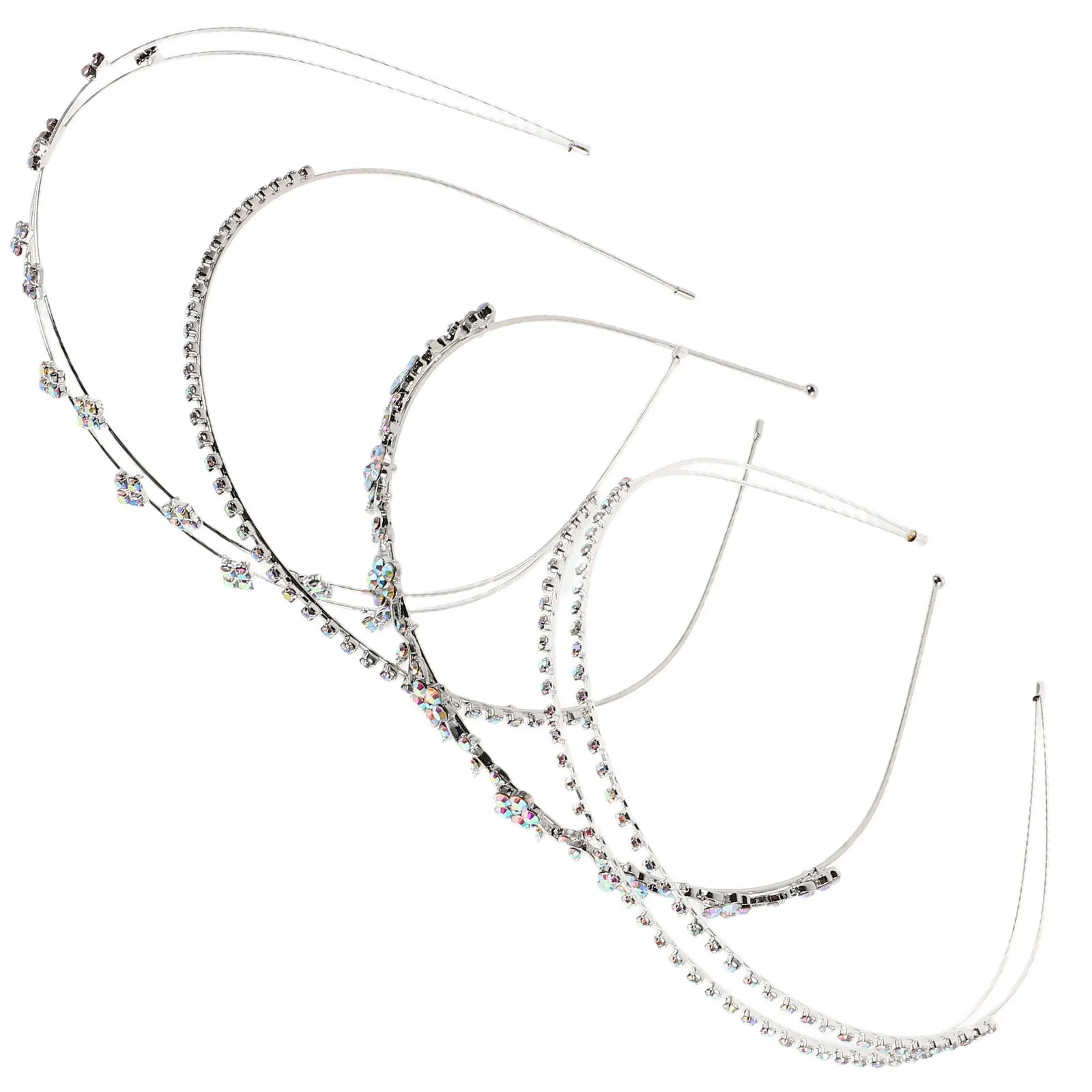 

Bridal Hairband Rhinestone Decoration Wedding Accessory Headband for All-match Headbands Decors Accessories Bride