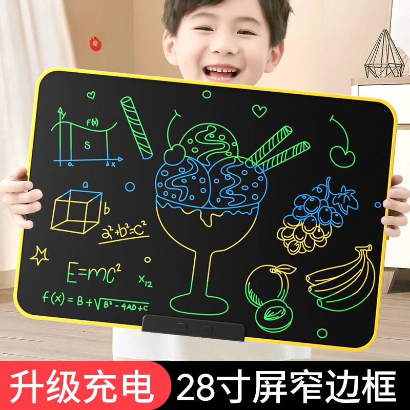 Mimi ארנב lcd לוח גרפיטי ציור לוח ציור לוח ילדים ביתי לוח לוח לוח לוח קטן יכול לחסל אלקטרונית