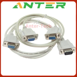 1PCS DB9 Serial cable 9Pin RS232 Male/Female PC converter Expansion cable 9Pin conversion cable 1.5m extension cable