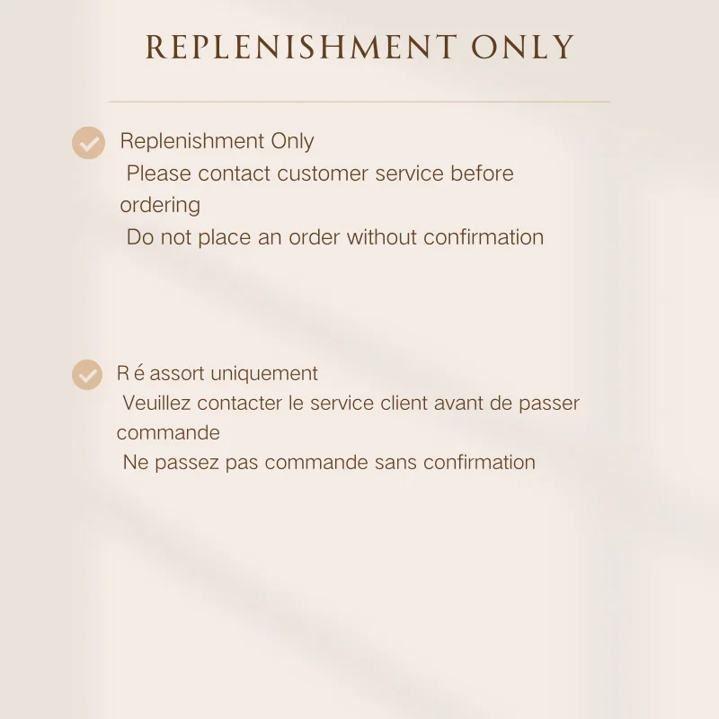 

Special for supplementary orders