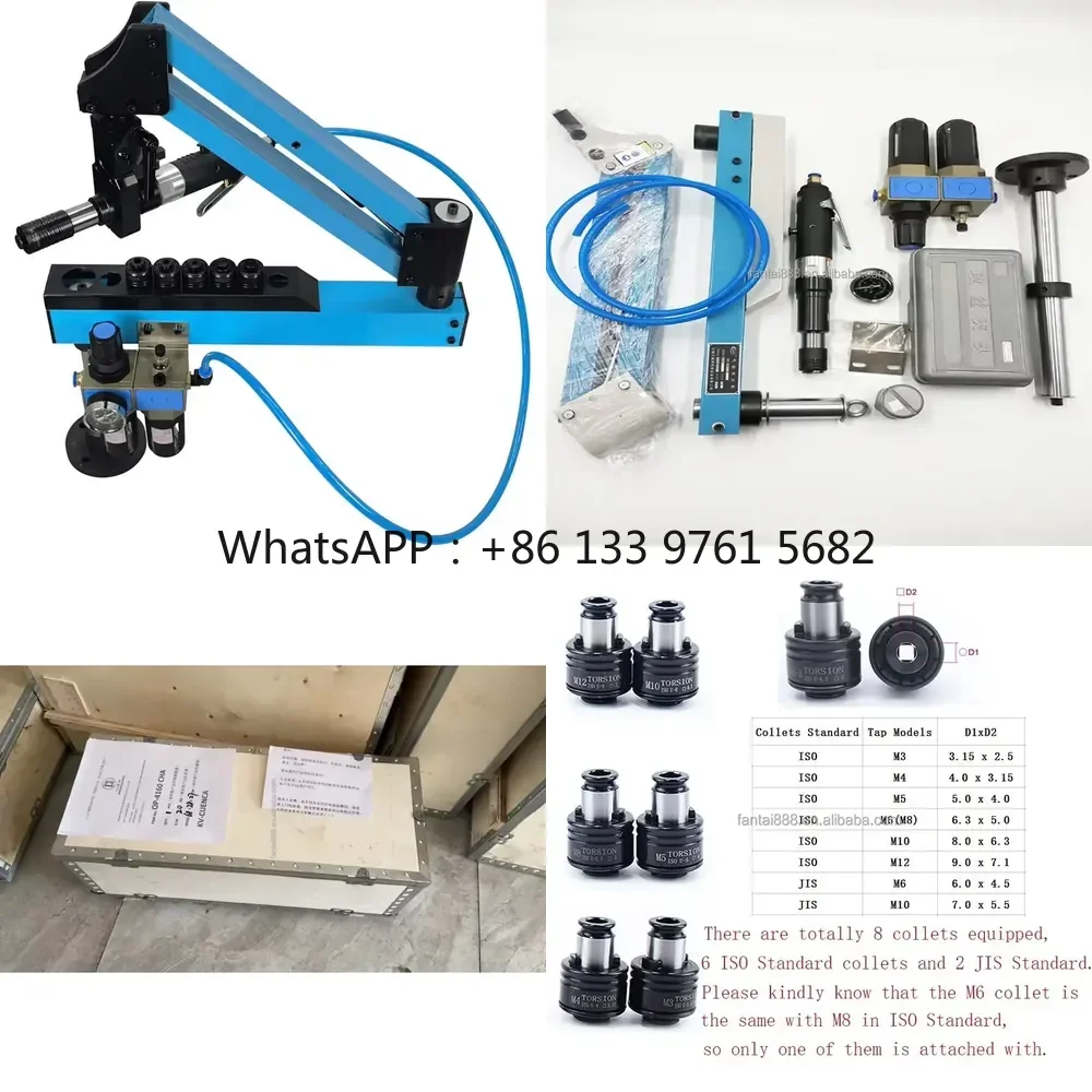 WSQ CNC Pneumatic Tapping Machine High Speed Thread Cutting Machine Cheap Price Pneumatic Tapping Machine
