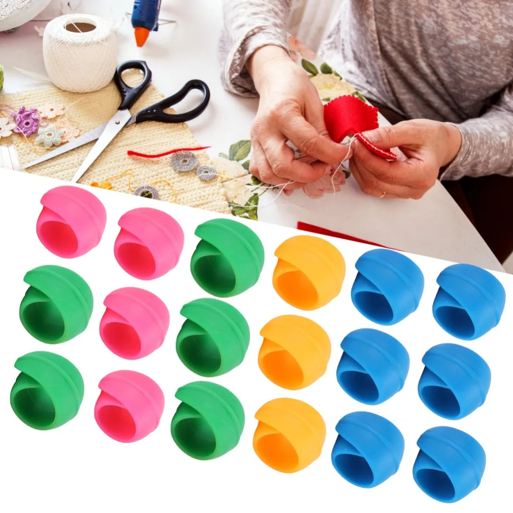 40pcs Thread Lock Silicone Spool Huggers Colorful Thread Holder Thread Spool Savers Embroidery Machines