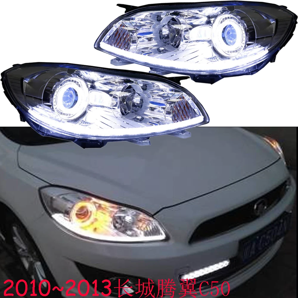 car bumper GWM haval headlamp Greatwall Hover C50 headlight projector 2010~2013y car accessories head lamp hover C50 fog lamp