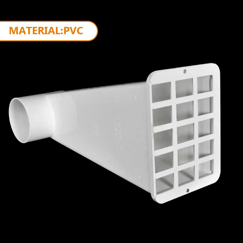 Downspout Diverter Side Mounted Rain Gutter Downspout Bucket Connector Adapter