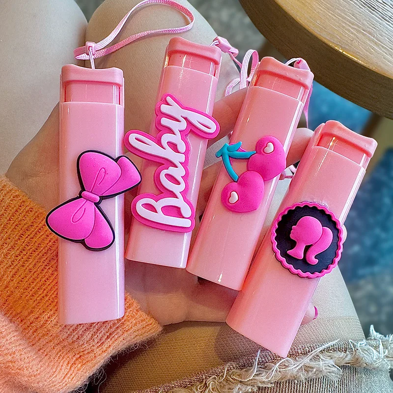 10ml Barbie Dispensing bottles mini Cartoon Spray bottle lanyard girl summer perfume bottle Miss Portable cute Gift wholesale