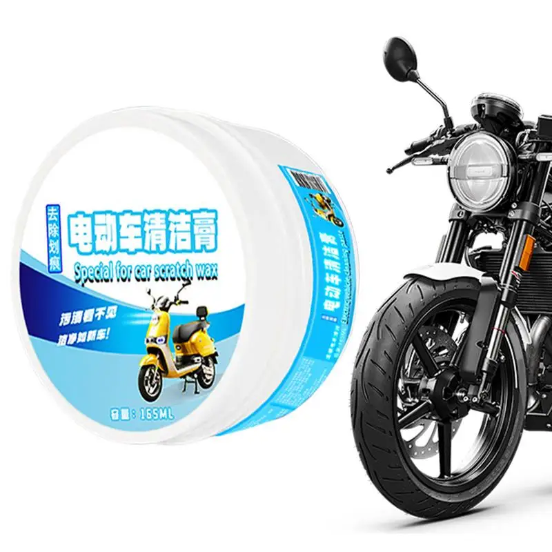 Motorcycle Scratch Remover 165ml Car Paint Scratch Polishing Paste Motorcycle Cleaning Paste Scratch Removal Paste For