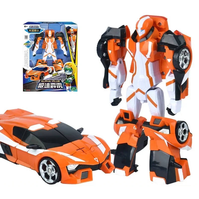 Nowa Galaxy Detectives Tobot V Transformujący Robot do samochodu Zabawka Korea Cartoon Brothers Anime Transformation Car Toys