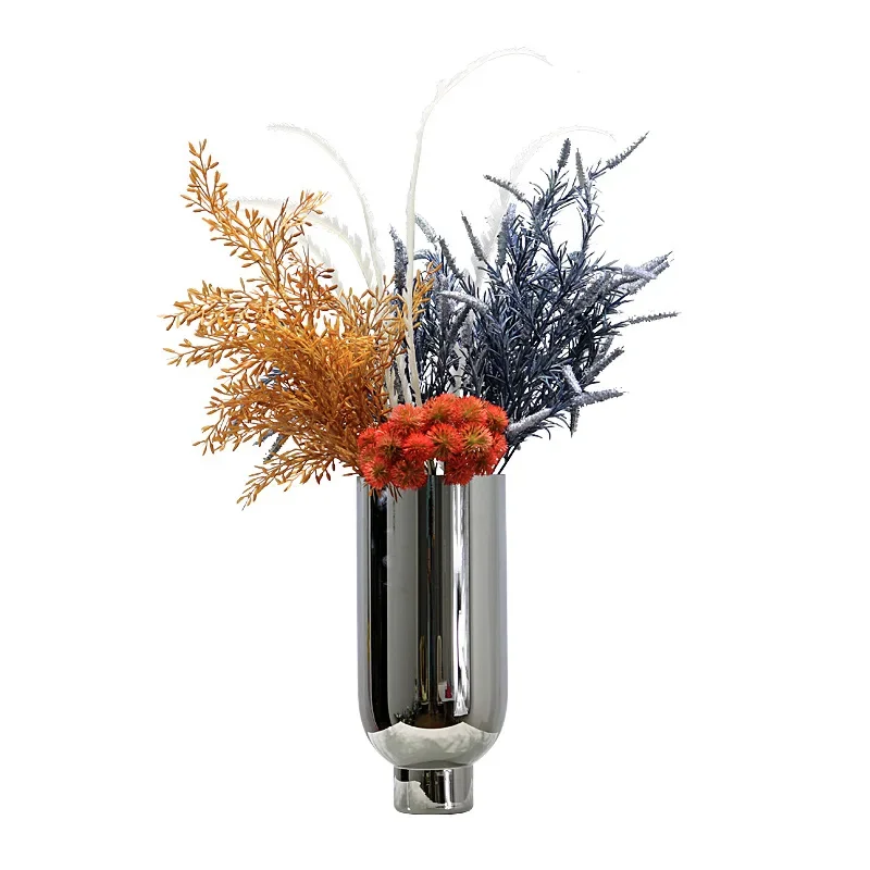 

Modern, light luxury, simulated flower art, soft decoration, flower arrangement, blue, set, ornament