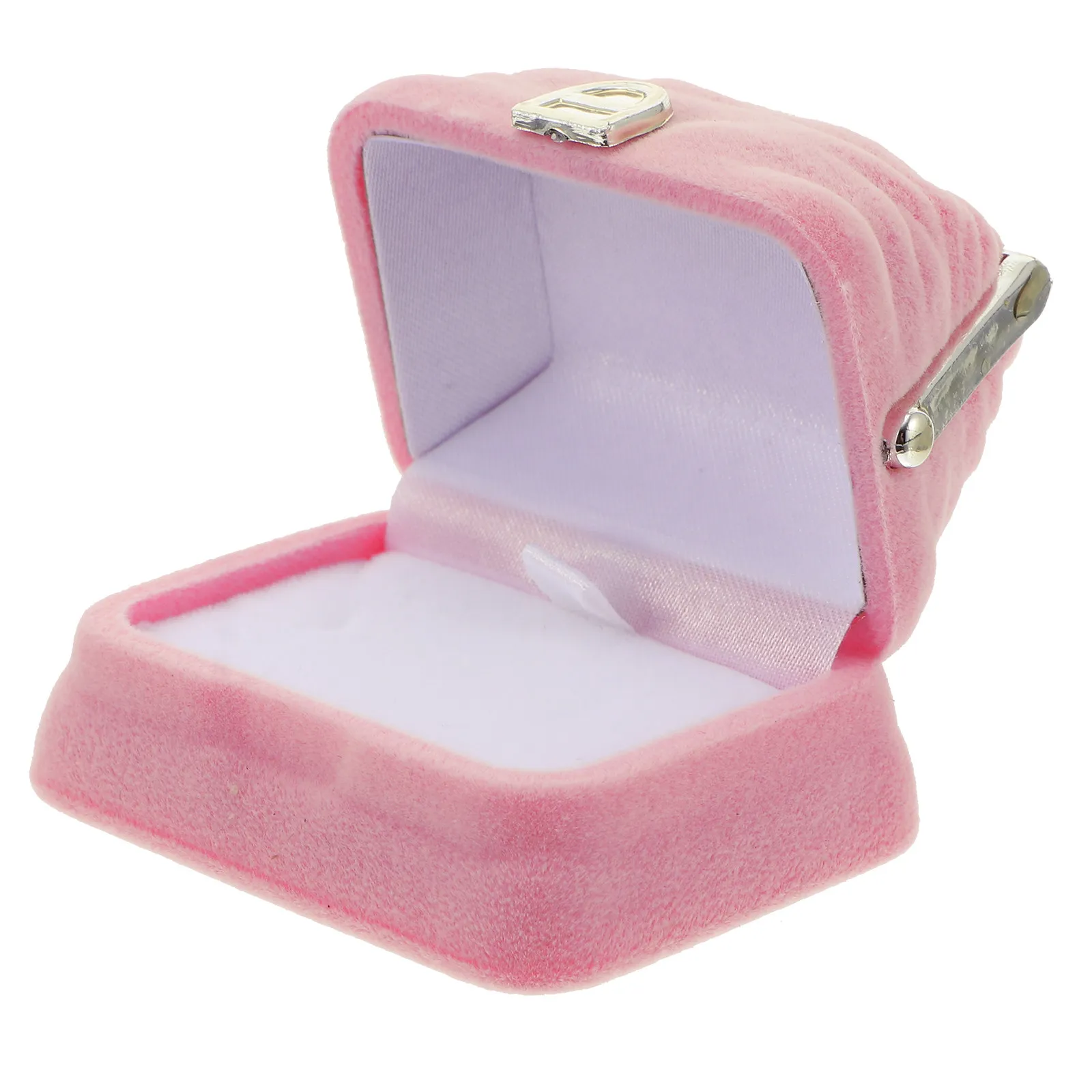 1Pcs Handbag Shape Ring Box Creative Engagement Jewelry Gift Box for Proposal Wedding Valentine's Day Ring Storage Case