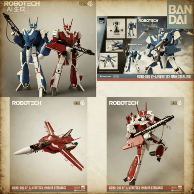 

Threezero ROBO-DOU Macross VERITECH VF-1J MAX VF1J Miriya VERITECH Action Figure for Collectible Toy Gift for Anime Fans for