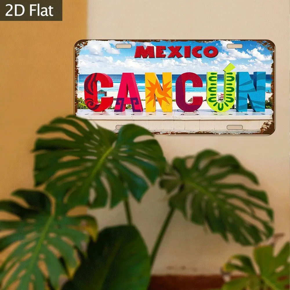 2D Flat, 1pc Vintage 