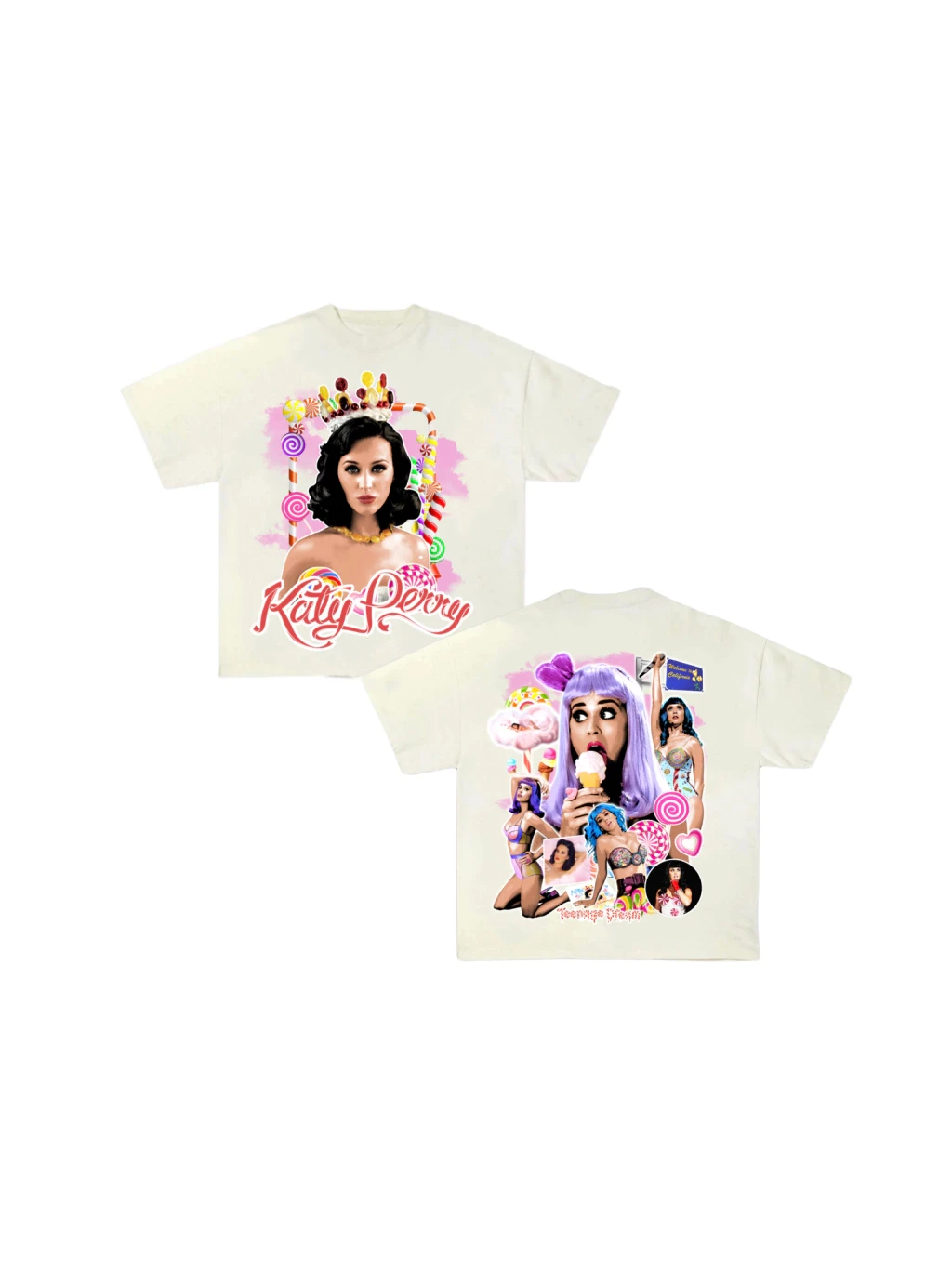 2026 Casual Singer Katy Perry T Shirt Mens Womens Cotton Tees Ummer Casual Short Sleeve Round Neck Clothing Loose Tops Trend