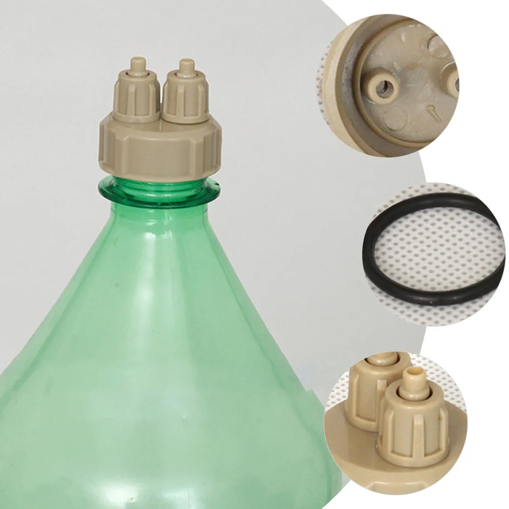 

3Pcs DIY Bottle Caps High-Grade ABS Material Safe Durable Co2 Reactor Aquarium Accessory Multi-Function Diffuser Wear-Resistant