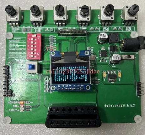 

Симулятор OBD автомобиля — только протокол J1939, автомобильный диагностический инструмент