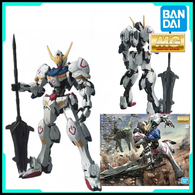 

Bandai Original GUNDAM MG Series 1/100 ASW-G-08 Barbatos Fourth Type мобильный костюм в сборе, аксессуары для модели