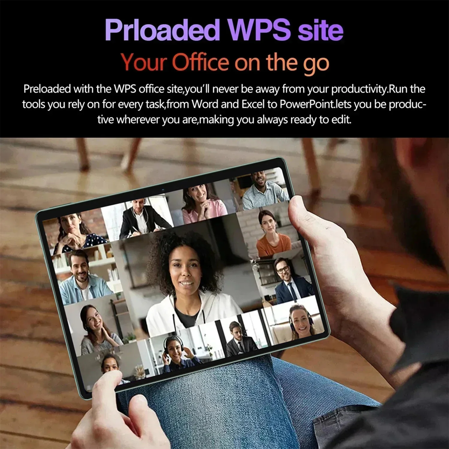 2025 Global BDF Android 13 Android Tablet 4GB+64GB HD Touch Screen Dual Card WIFI 6000mAh Battery Octa Core