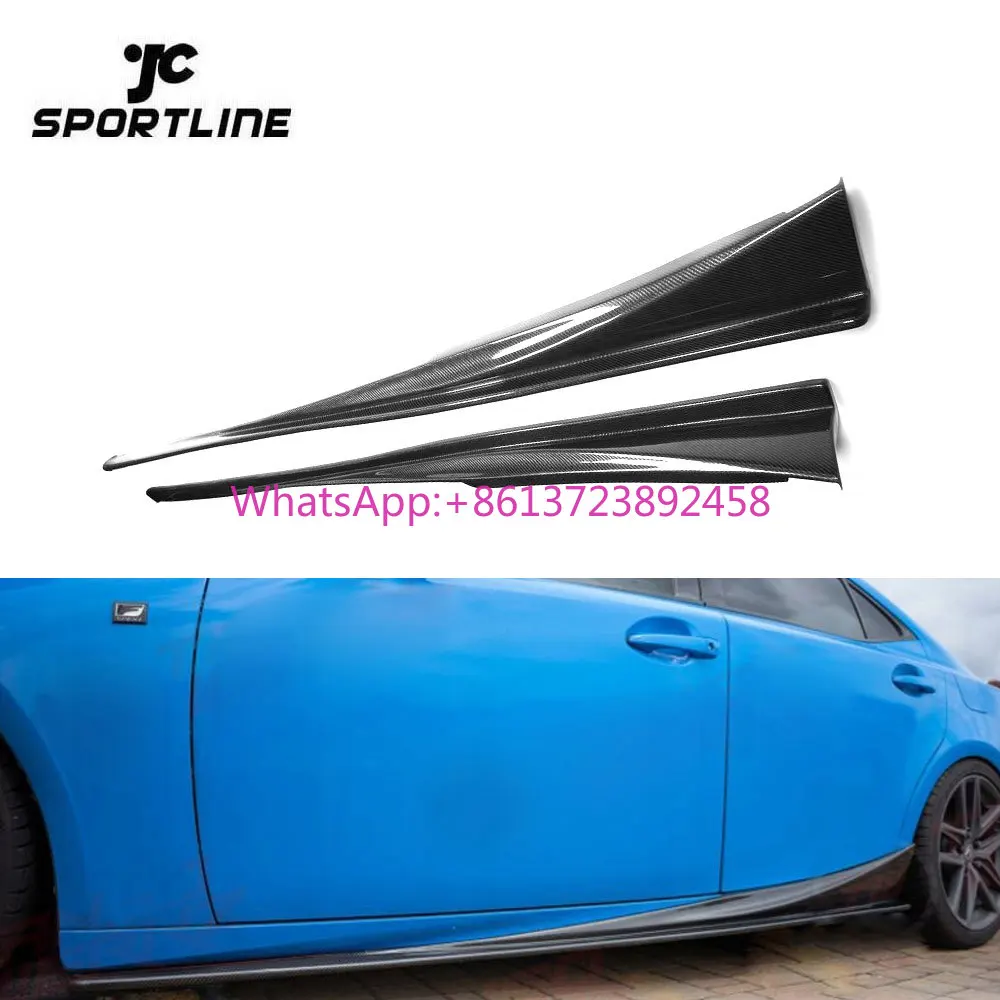 

Carbon Fiber IS250 IS300 Side Skirts for LEXUS IS250 IS300 IS F SPORT 14-15