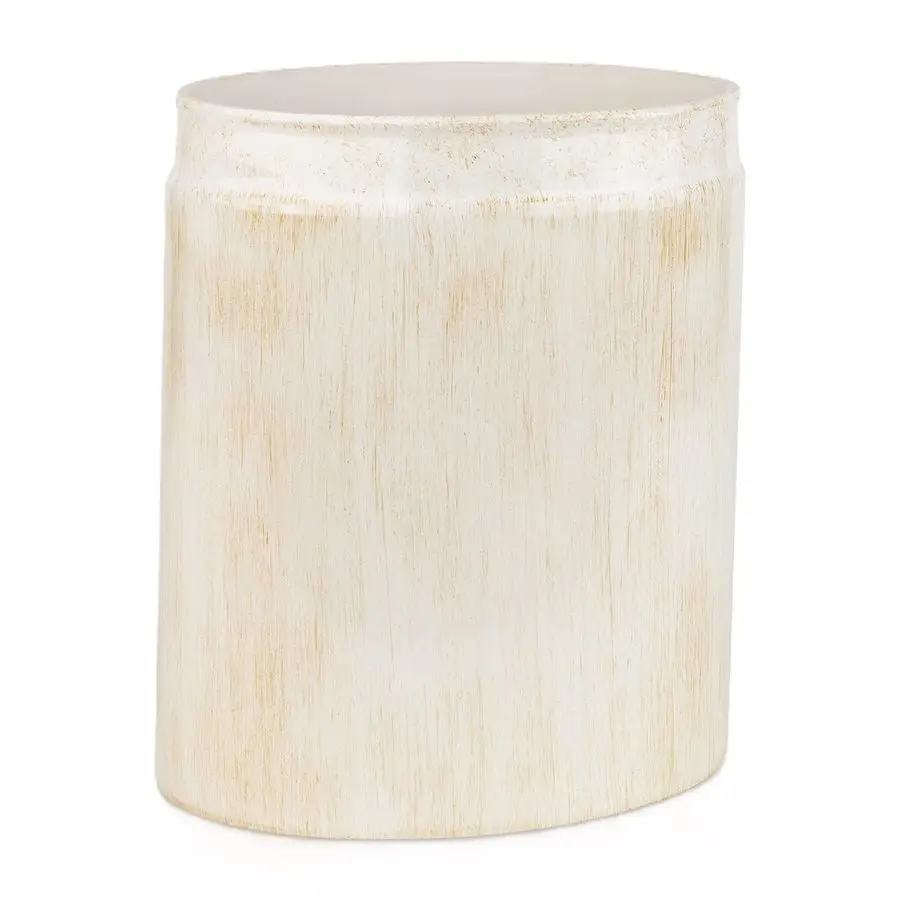 

Мусорное ведро для небольшой ванной комнаты в стиле Rustic Luxe, 5,8 л (1,53 гал), овальное, для современного декора в стиле фермерского дома, маленькая корзина для мусора