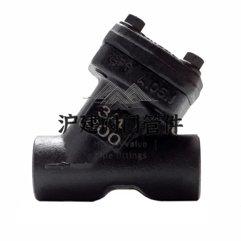 

High temperature and high pressure forged steel A105N socket welding internal thread butt welding Y-shaped filter GL61/11H-800LB