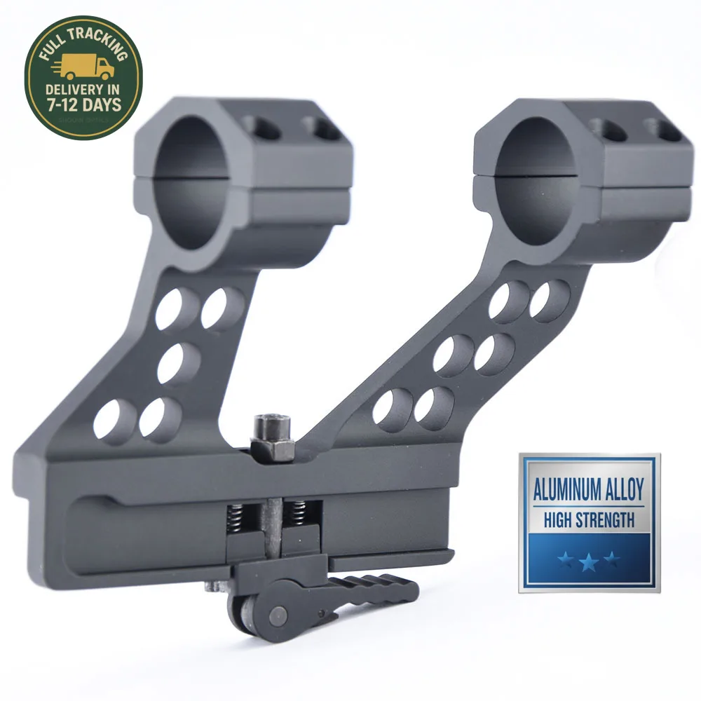 

Tactical Optics Scope 30mm 1 Inch Ring Side Lock Mount