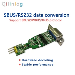 SBUS to RS232 port Conversion Module,RS232 TO SBUS,SBUS to RS232,Suitable for standard SBUS WBUS IBUS protocol flight control