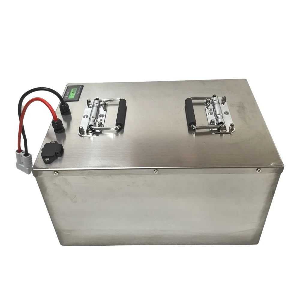 Lifepo4 36V 100Ah 120Ah 150Ah 80Ah Lifepo4 battery pack with BMS for solar system trolling motor boat+10A Charger
