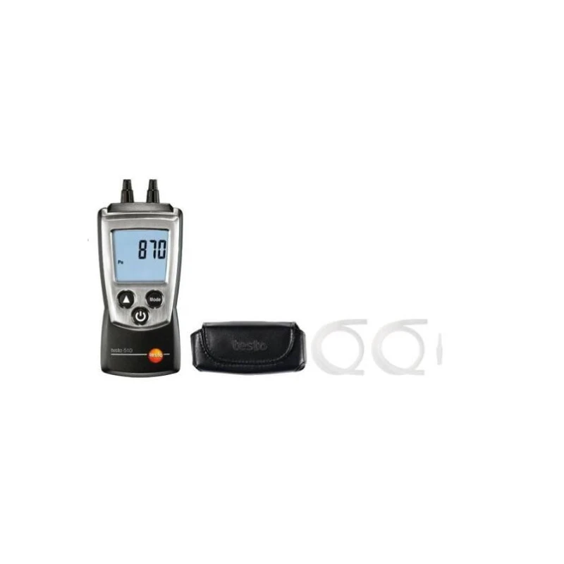 

Testo 510 Autoranging Differential Manometer Air Pressure Meter Gauge 0-100hPa 0563 0510 0560 0510