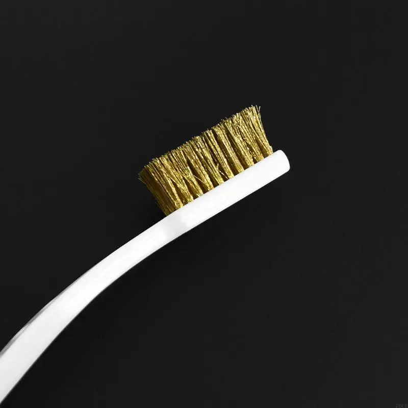 P0UE 3D Printer Cleaner Tool Wire Toothbrush Brush Handle Cleaning