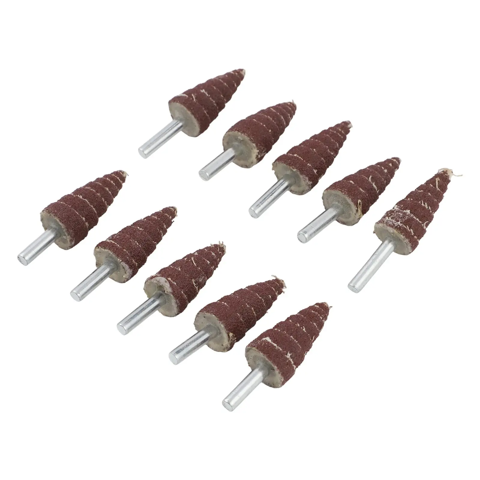 Flap Wheels Sandpaper Polishing Wheels 6mm Shank Diameter For Metal Polishing DIY Projects For Electric Grinding Machines