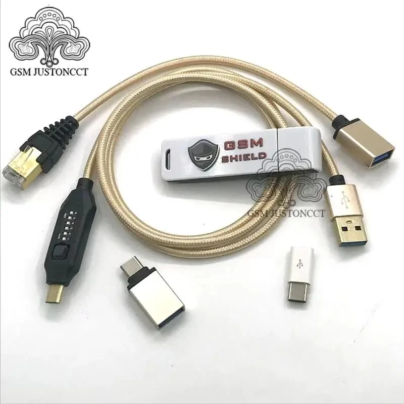 Gsmjustoncct GSM SHIELD DONGLE، صندوق لإصلاح Imei، إعادة ضبط حساب Google