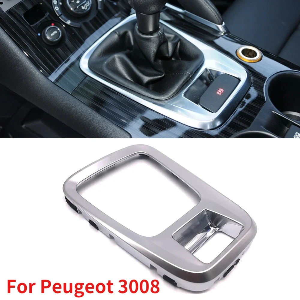 

CAPQX Used For Peugeot 3008 Car Gear Shift Panel Surface Cover Automatic Gear Shifting Display Frame Shifter Bracket Cap
