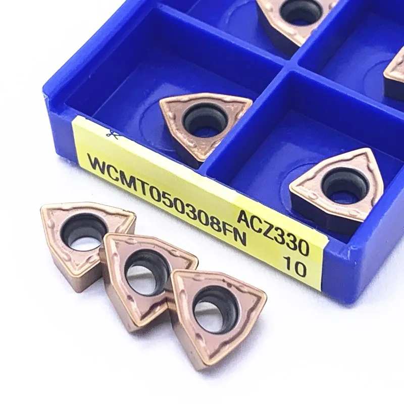 CNC Indexável Torneamento Ferramenta, Broca WC U, Inserção de carboneto, WCMX, 030208, 040208, 050308, 06T308, 080412, FN, ACZ330